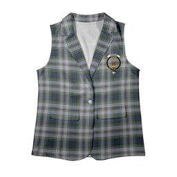 ScotsTee Shop Scottish Gordon Dress 3 Women's Tartan Sleeveless Blazer Suit Vest