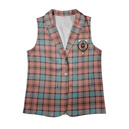 ScotsTee Shop Scottish Hannay Dress Ancient Women's Tartan Sleeveless Blazer Suit Vest
