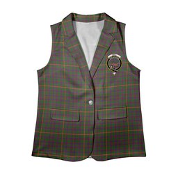 ScotsTee Shop Scottish Hall 1994 Women's Tartan Sleeveless Blazer Suit Vest