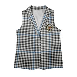 ScotsTee Shop Scottish Gladstone Ancient Women's Tartan Sleeveless Blazer Suit Vest