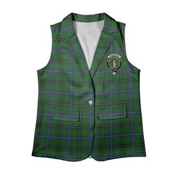 ScotsTee Shop Scottish Henderson MacKendrick Women's Tartan Sleeveless Blazer Suit Vest