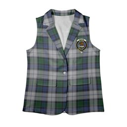 ScotsTee Shop Scottish Graham Dress Women's Tartan Sleeveless Blazer Suit Vest