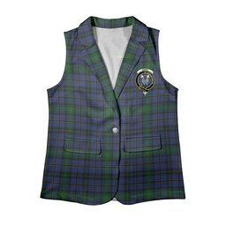ScotsTee Shop Scottish Hope-Vere Weir Modern Women's Tartan Sleeveless Blazer Suit Vest
