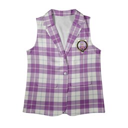 ScotsTee Shop Scottish Dunlop Dress Ancient Women's Tartan Sleeveless Blazer Suit Vest