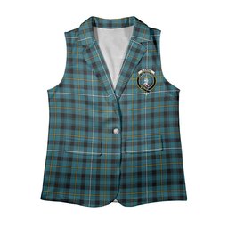 ScotsTee Shop Scottish Fleming Ancient Women's Tartan Sleeveless Blazer Suit Vest
