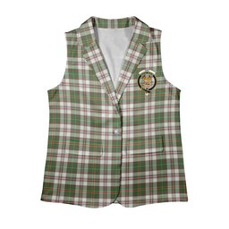 ScotsTee Shop Scottish Hay Dress Modern Women's Tartan Sleeveless Blazer Suit Vest
