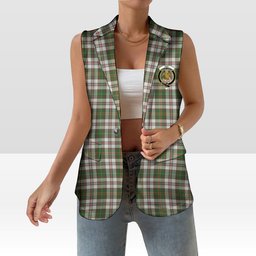 ScotsTee Shop Scottish Hay Dress Modern Women's Tartan Sleeveless Blazer Suit Vest