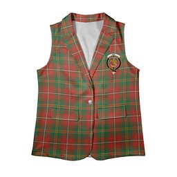 ScotsTee Shop Scottish Hay Ancient Women's Tartan Sleeveless Blazer Suit Vest