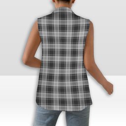 ScotsTee Shop Scottish Glendinning Women's Tartan Sleeveless Blazer Suit Vest