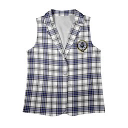 ScotsTee Shop Scottish Hannay SC Women's Tartan Sleeveless Blazer Suit Vest