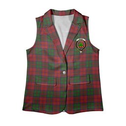 ScotsTee Shop Scottish Grant Women's Tartan Sleeveless Blazer Suit Vest