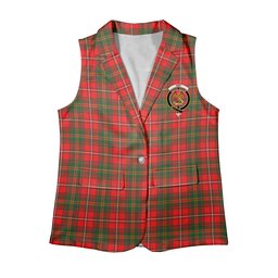 ScotsTee Shop Scottish Hay Modern Women's Tartan Sleeveless Blazer Suit Vest