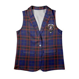 ScotsTee Shop Scottish Home Modern Women's Tartan Sleeveless Blazer Suit Vest