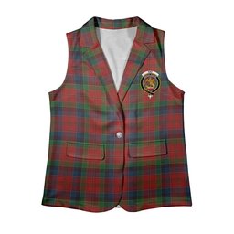 ScotsTee Shop Scottish Hay and Leith Women's Tartan Sleeveless Blazer Suit Vest