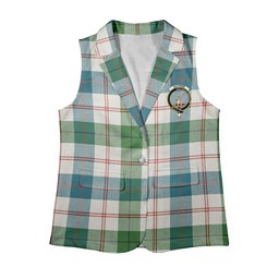 ScotsTee Shop Scottish Guthrie Dress Ancient Women's Tartan Sleeveless Blazer Suit Vest