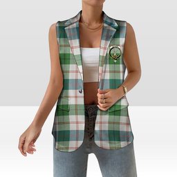 ScotsTee Shop Scottish Guthrie Dress Ancient Women's Tartan Sleeveless Blazer Suit Vest