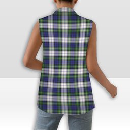 ScotsTee Shop Scottish Gordon Dress Modern Women's Tartan Sleeveless Blazer Suit Vest