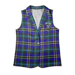 ScotsTee Shop Scottish Hope Modern Women's Tartan Sleeveless Blazer Suit Vest