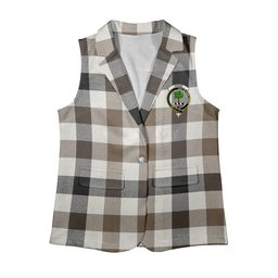 ScotsTee Shop Scottish Hogg Ancient Women's Tartan Sleeveless Blazer Suit Vest