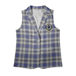 ScotsTee Shop Scottish Hannay Women's Tartan Sleeveless Blazer Suit Vest