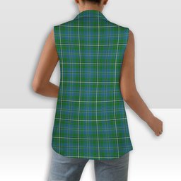 ScotsTee Shop Scottish Hay Hunting Women's Tartan Sleeveless Blazer Suit Vest