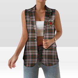 ScotsTee Shop Scottish MacDuff Dress 3 Women's Tartan Sleeveless Blazer Suit Vest