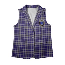 ScotsTee Shop Scottish Ochterlony Women's Tartan Sleeveless Blazer Suit Vest