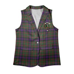 ScotsTee Shop Scottish MacLaren Regent Women's Tartan Sleeveless Blazer Suit Vest