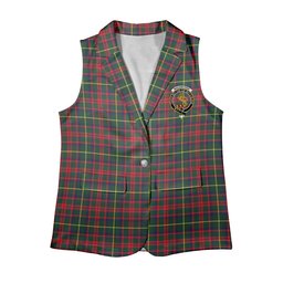 ScotsTee Shop Scottish MacKintosh Hunting Modern Women's Tartan Sleeveless Blazer Suit Vest