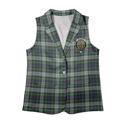 ScotsTee Shop Scottish MacKenzie Dress Women's Tartan Sleeveless Blazer Suit Vest