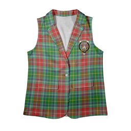ScotsTee Shop Scottish Muirhead SC Women's Tartan Sleeveless Blazer Suit Vest