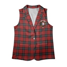 ScotsTee Shop Scottish Ramsay Women's Tartan Sleeveless Blazer Suit Vest