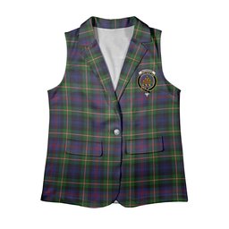 ScotsTee Shop Scottish MacKenzie Morgan Women's Tartan Sleeveless Blazer Suit Vest