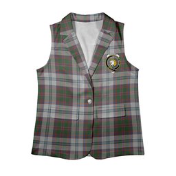 ScotsTee Shop Scottish Stewart of Appin Dress Women's Tartan Sleeveless Blazer Suit Vest