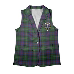 ScotsTee Shop Scottish McCallum Women's Tartan Sleeveless Blazer Suit Vest
