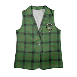 ScotsTee Shop Scottish Kincaid Ancient Women's Tartan Sleeveless Blazer Suit Vest