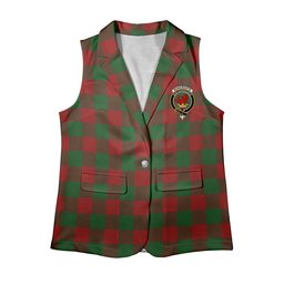 ScotsTee Shop Scottish Moncreiffe Women's Tartan Sleeveless Blazer Suit Vest