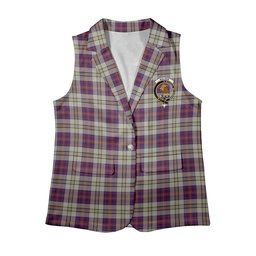 ScotsTee Shop Scottish Walker Dress Women's Tartan Sleeveless Blazer Suit Vest