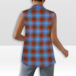 ScotsTee Shop Scottish Preston Women's Tartan Sleeveless Blazer Suit Vest