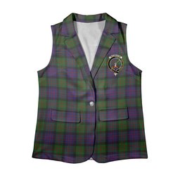 ScotsTee Shop Scottish MacBrayne Women's Tartan Sleeveless Blazer Suit Vest