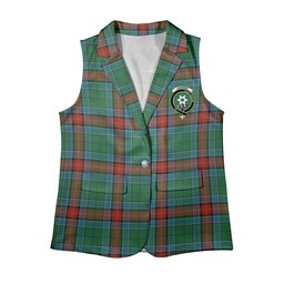 ScotsTee Shop Scottish Jardine Dress Ancient Women's Tartan Sleeveless Blazer Suit Vest