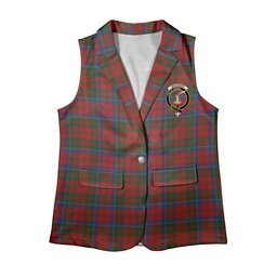 ScotsTee Shop Scottish Matheson 1831 Women's Tartan Sleeveless Blazer Suit Vest