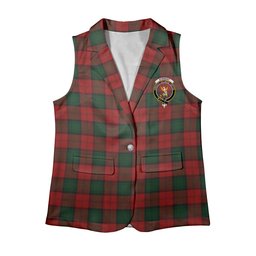 ScotsTee Shop Scottish Stewart of Atholl Women's Tartan Sleeveless Blazer Suit Vest