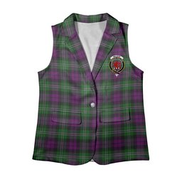 ScotsTee Shop Scottish Wilsons 175 Women's Tartan Sleeveless Blazer Suit Vest