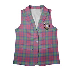 ScotsTee Shop Scottish Lindsay Ancient Women's Tartan Sleeveless Blazer Suit Vest