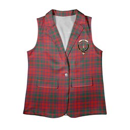 ScotsTee Shop Scottish Shaw of Tordarroch Modern Women's Tartan Sleeveless Blazer Suit Vest