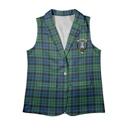 ScotsTee Shop Scottish MacCallum Ancient SC Women's Tartan Sleeveless Blazer Suit Vest