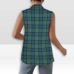 ScotsTee Shop Scottish MacCallum Ancient SC Women's Tartan Sleeveless Blazer Suit Vest