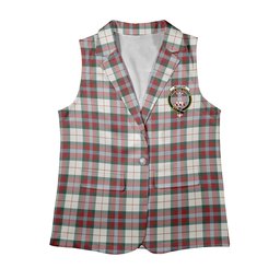 ScotsTee Shop Scottish McLean Dress Modern Women's Tartan Sleeveless Blazer Suit Vest
