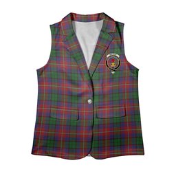 ScotsTee Shop Scottish Rattray of Lude Women's Tartan Sleeveless Blazer Suit Vest
